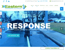 Tablet Screenshot of easternenviro.com